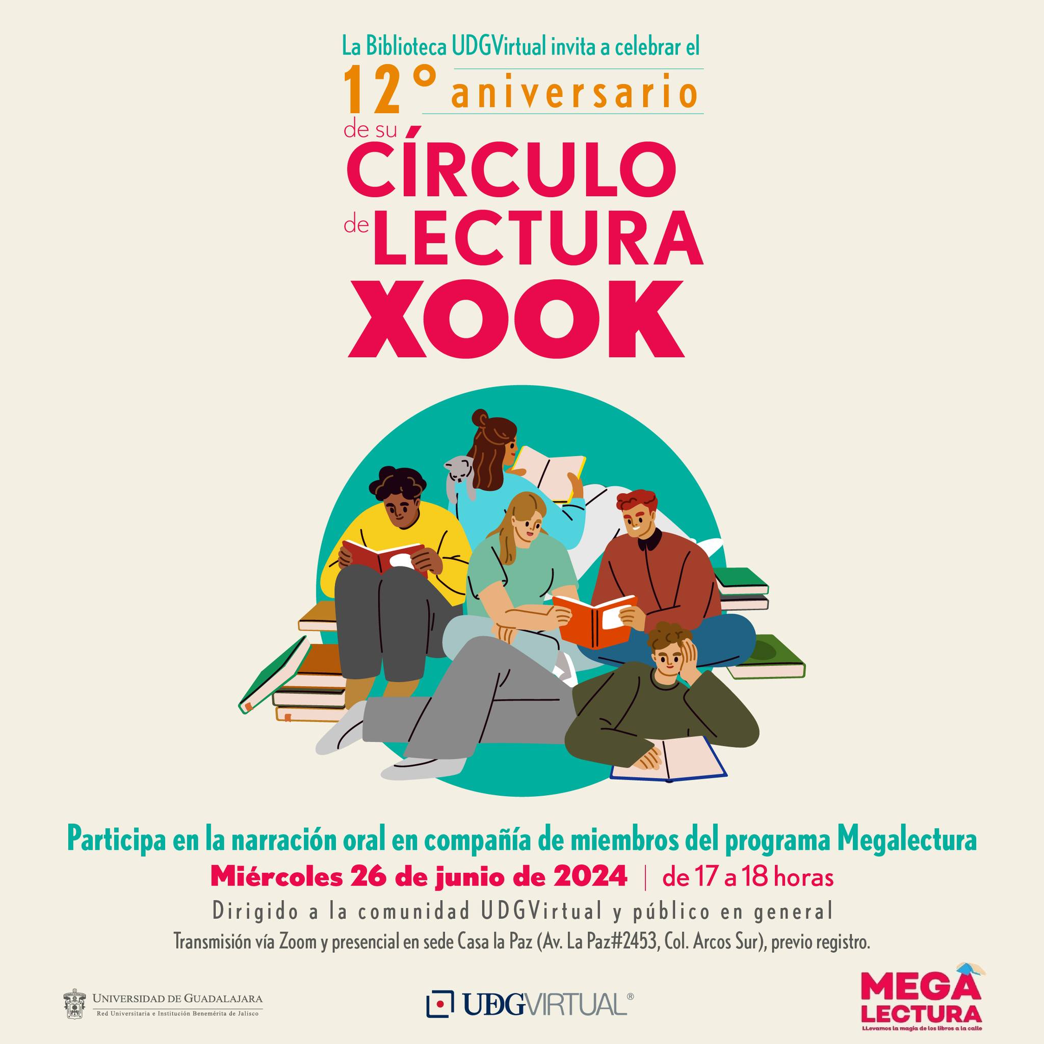 12° aniversario Círculo de Lectura XOOK